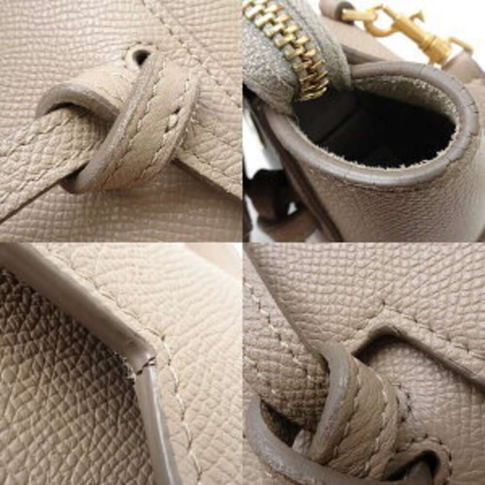 Celine Pico Belt Bag calfskin taupe - Picture 5 of 9